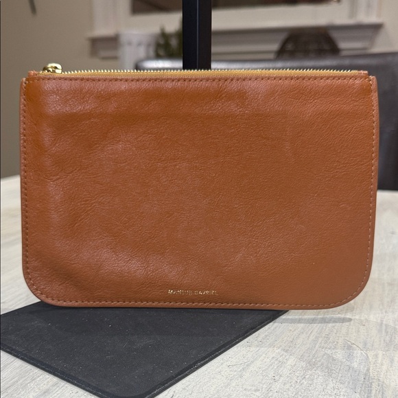 Mansur Gavriel Handbags - Mansur Gavriel Tan Leather Pouch